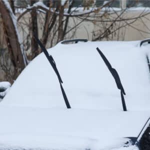 should you leave your wipers up or down when it snows? brought to you by car insurance provided by jankowski insurance agency